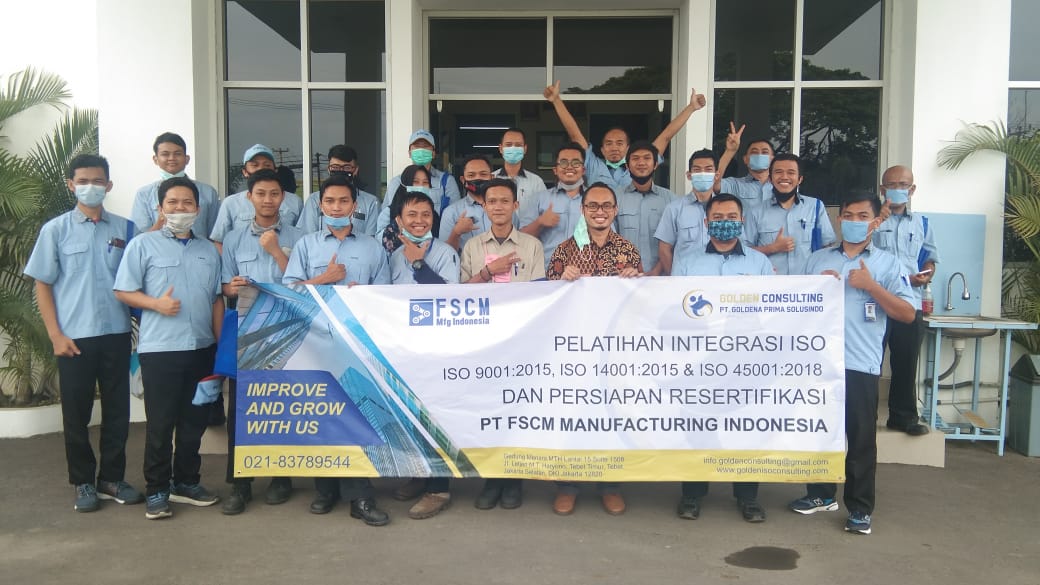 Pelatihan Integrasi ISO & Persiapan Resertifikasi PT FSCM Manufacturing ...